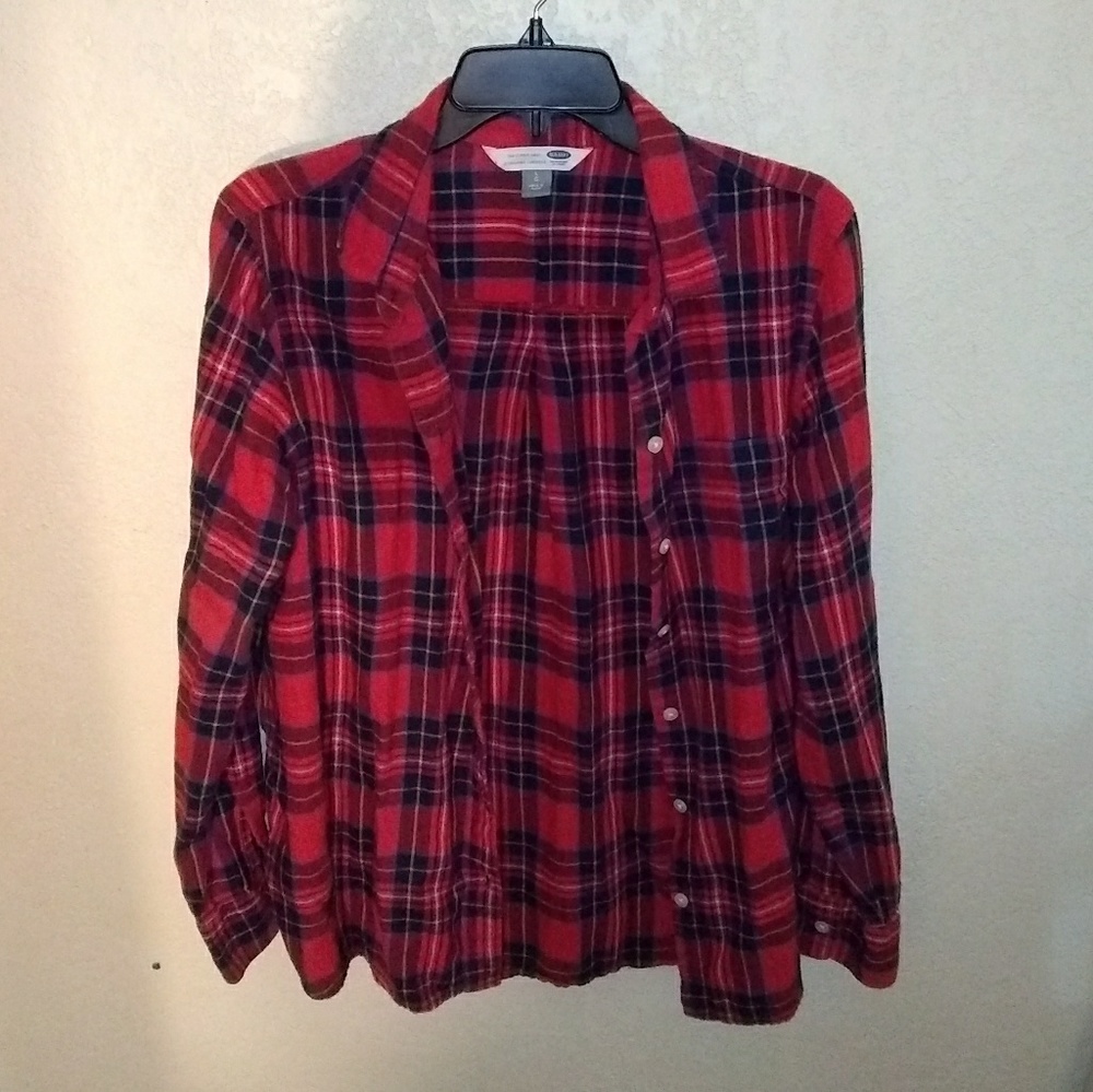 Gap Red Longsleeve Flannel